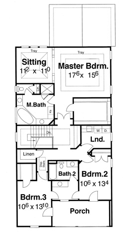 Second Floor image of HEFFERNAN House Plan